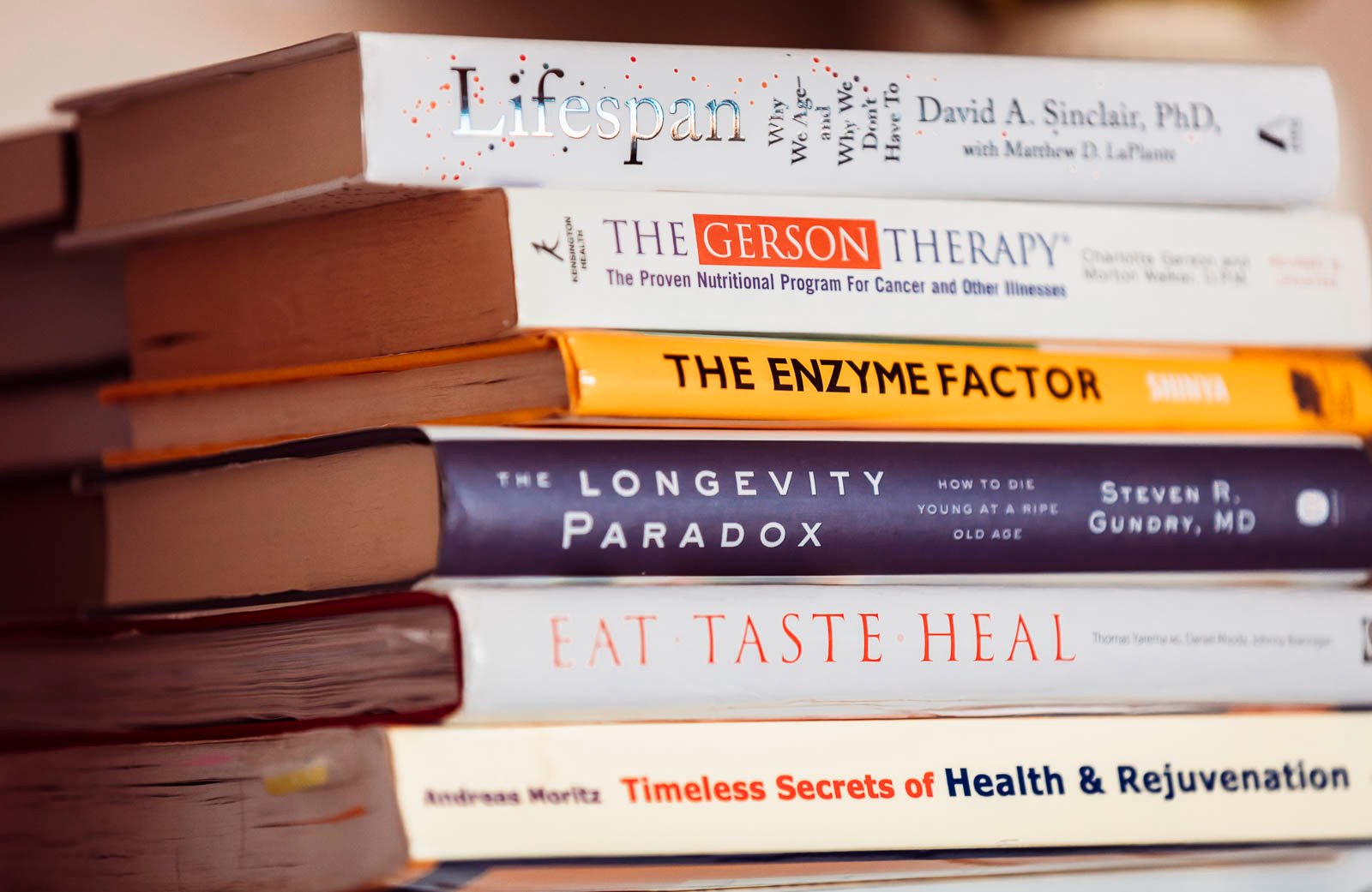 Books on Health and Rejuvenation